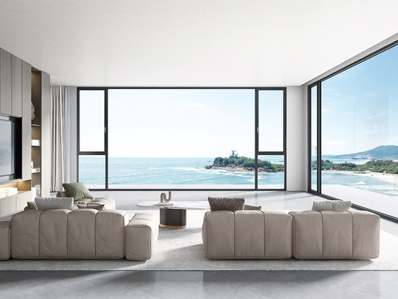 內(nèi)開內(nèi)倒窗紗一體（窄邊）